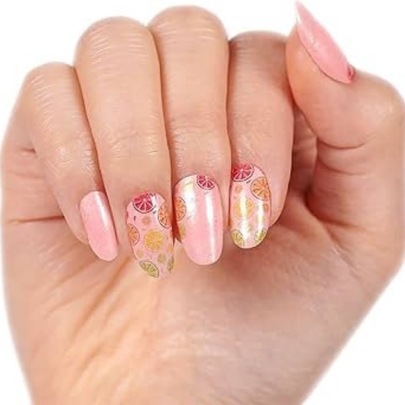 *Retired* Color Street: Main Squeeze | Fruit Summer Pastel Pink Spring Orange - Picture 9 of 12